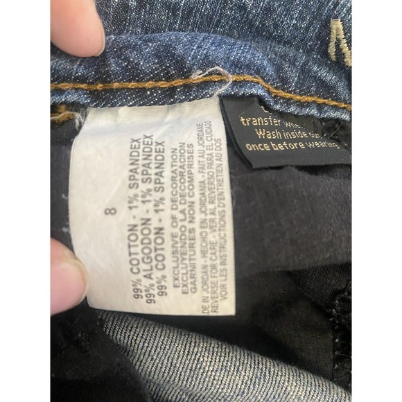 Nine West High Waisted Flare Denim Size 8 - Picture 4 of 7